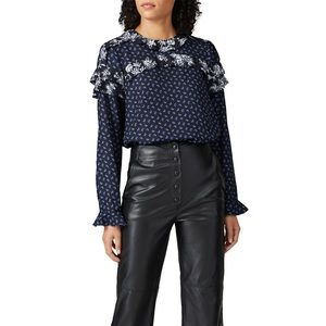 Jason Wu Paisley Silk Top